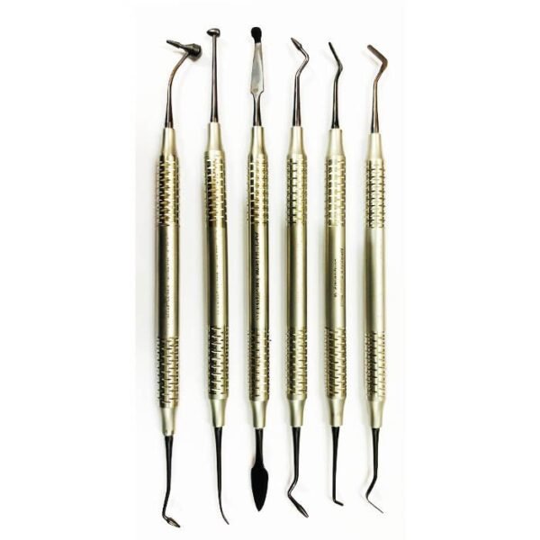 Api+ Composite Filling Instruments Black Series - Set Of 6